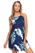 Blooming Print Sleeveless Dress
